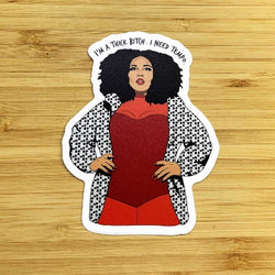 Lizzo, I'm A Thick Bitch  Sticker