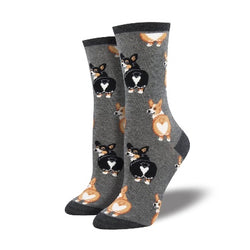 Corgi Butt Women's Crew Socks