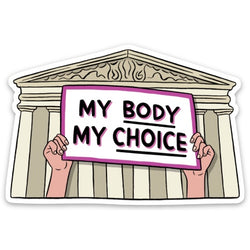 my body ,my voice sticker