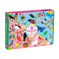 Bugs & birds illustrated  2 sided puzzle