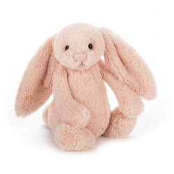 bashful blush bunny large by jellycat pink