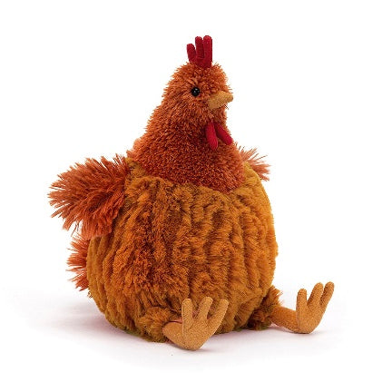 Cecile chicken plush toy by jellycat of london