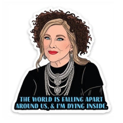 Moira Rose sticker from Schitt's creek sticker