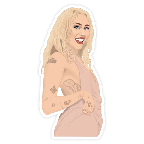 Miley Cyrus sticker