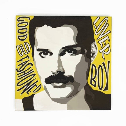 Freddie Mercury vynil sticker by citizen ruth