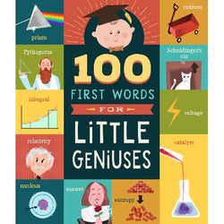 100 First Words For Little Geniuses - Board Book