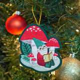 Mushroom ,Gnome Tree ornament