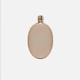 Gold Oval Flask