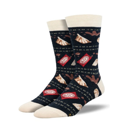 Mens Gyoza sock in black