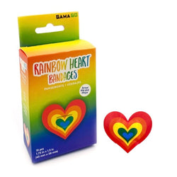 Rainbow Heart bandages Boxed