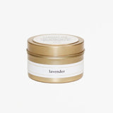 Lavender Gold Travel Tin Candle