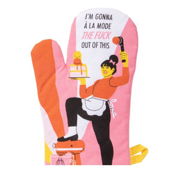 I'm Gonna A La Mode the Fuck Out of This  Oven Mitt