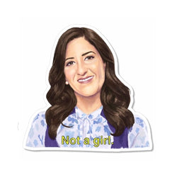 Janet from the Good Place Sticker