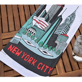 New York City Collage Dish Towel