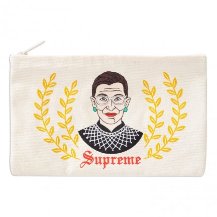RBG supreme zippered pouch by the found