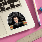 Pro Choice RBG Sticker