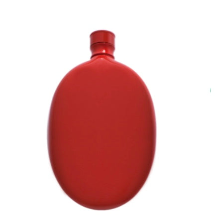 Oval Flask Red