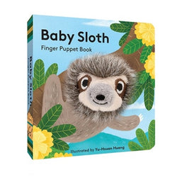 baby Sloth finger puppet book
