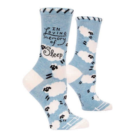 In Loving Memory Of Sleep Crew Socks