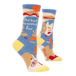 She Had Traveled Far Socks