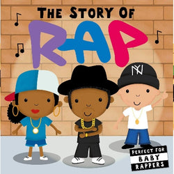 The story of RAP boeard book. 3 rappers on cover