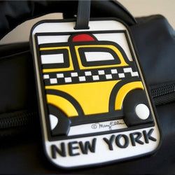New york taxi cab keychain