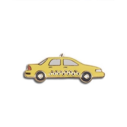 NY Taxi Enamel Pin