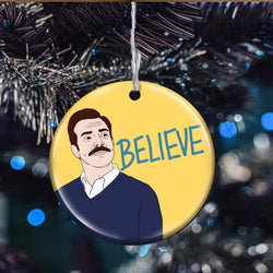 Ted Lasso Believe Ornament
