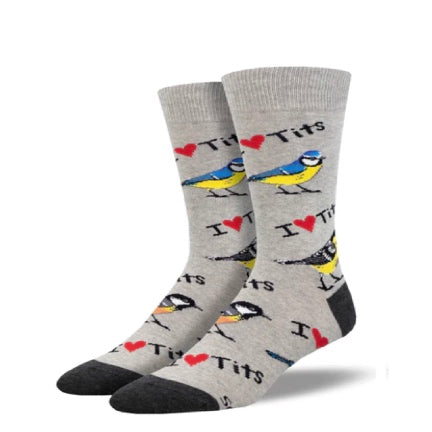 Men's " I Heart Tits " Socks