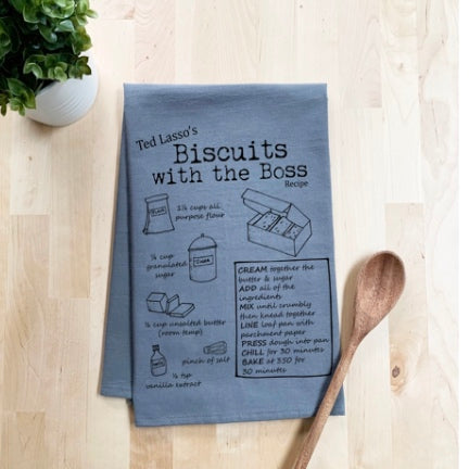 Ted Lasso's Biscuits With the Boss Towel