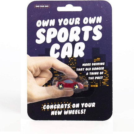 own your own sports car mini toy